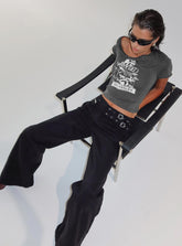 Paltrow Cargo Jeans Black