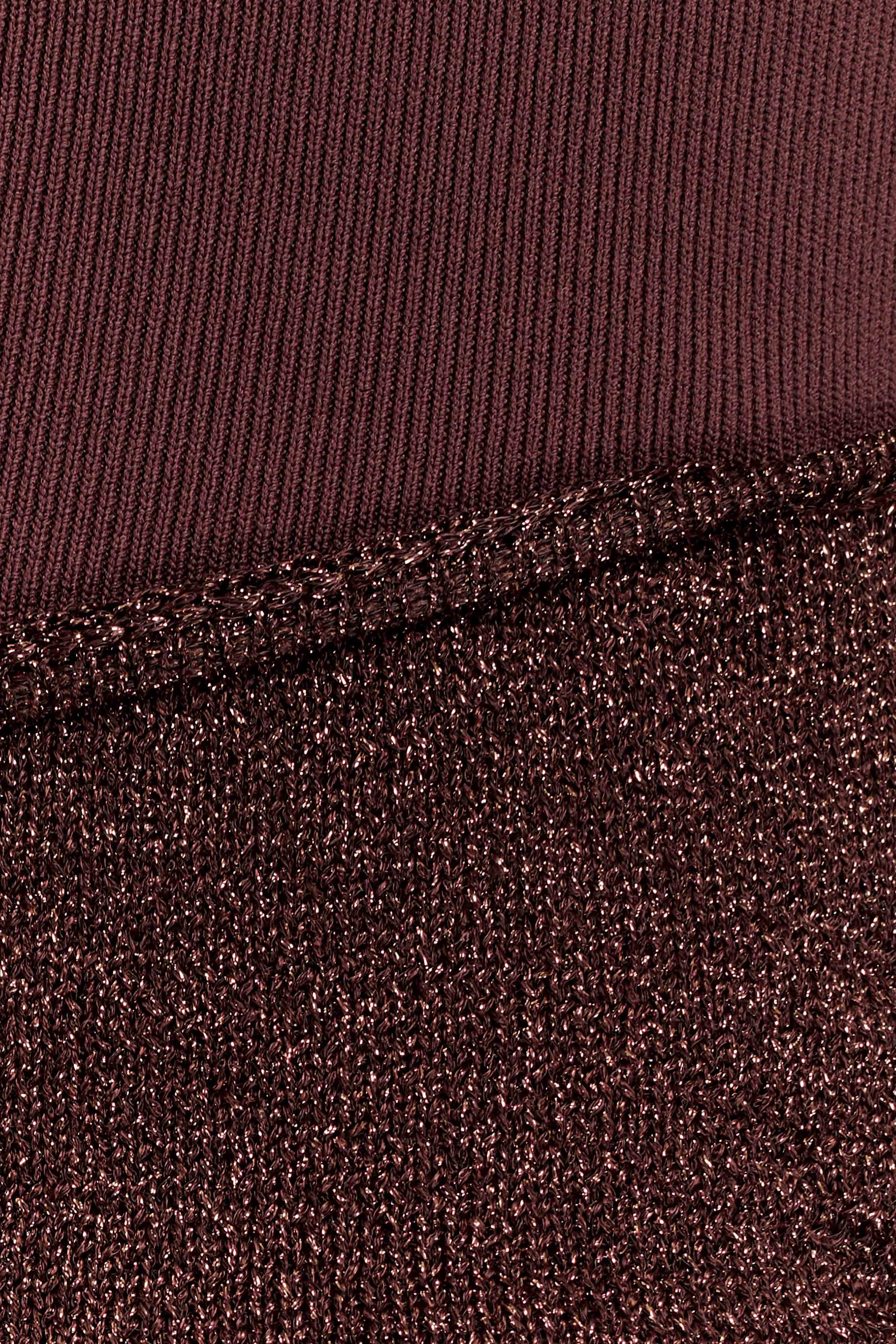 Jasiel Strapless Knit Maxi Dress - Chocolate