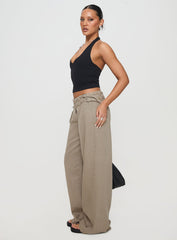 Paltrow Cargo Jeans Washed Brown